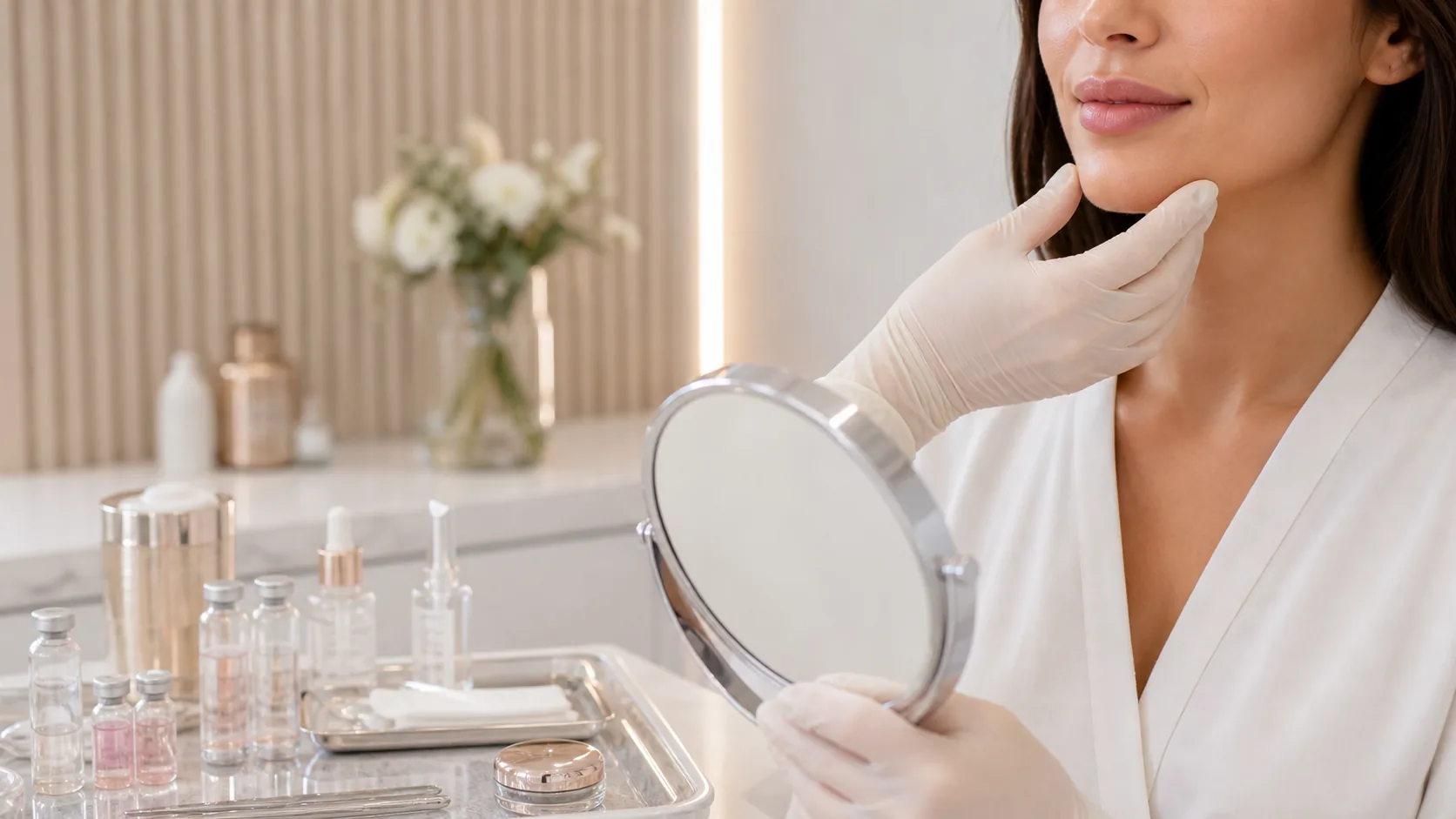 Dermaluxe Dudak Vitamini hizmetine uygun premium klinik görseli