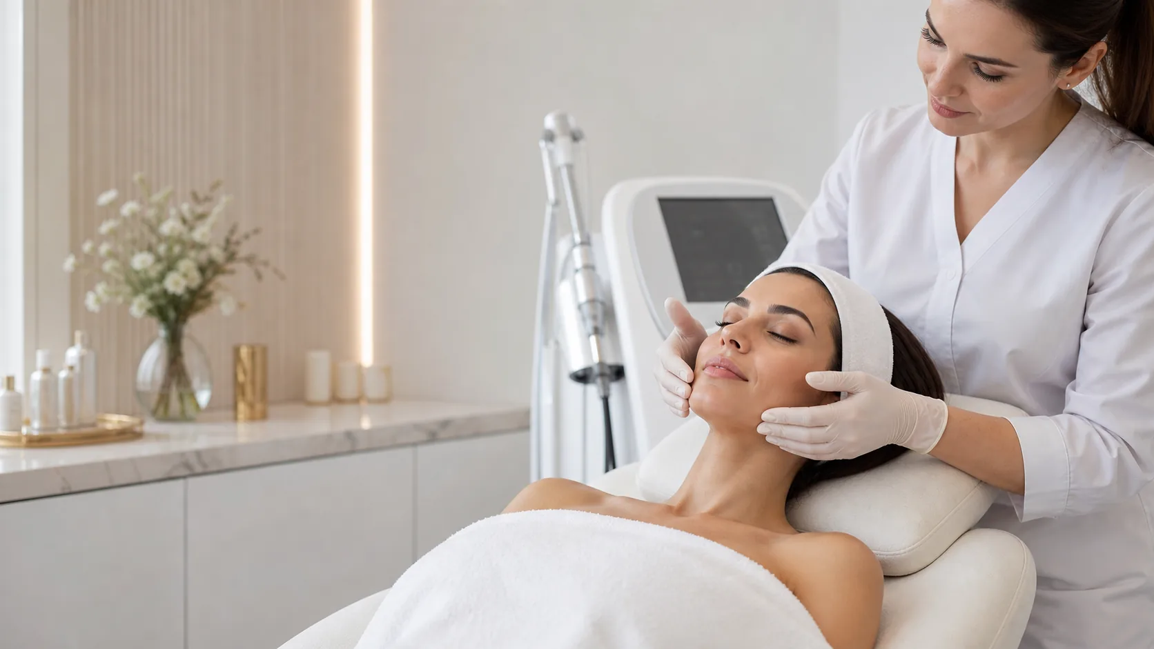 Dermaluxe Naturalift hizmetine uygun premium klinik görseli