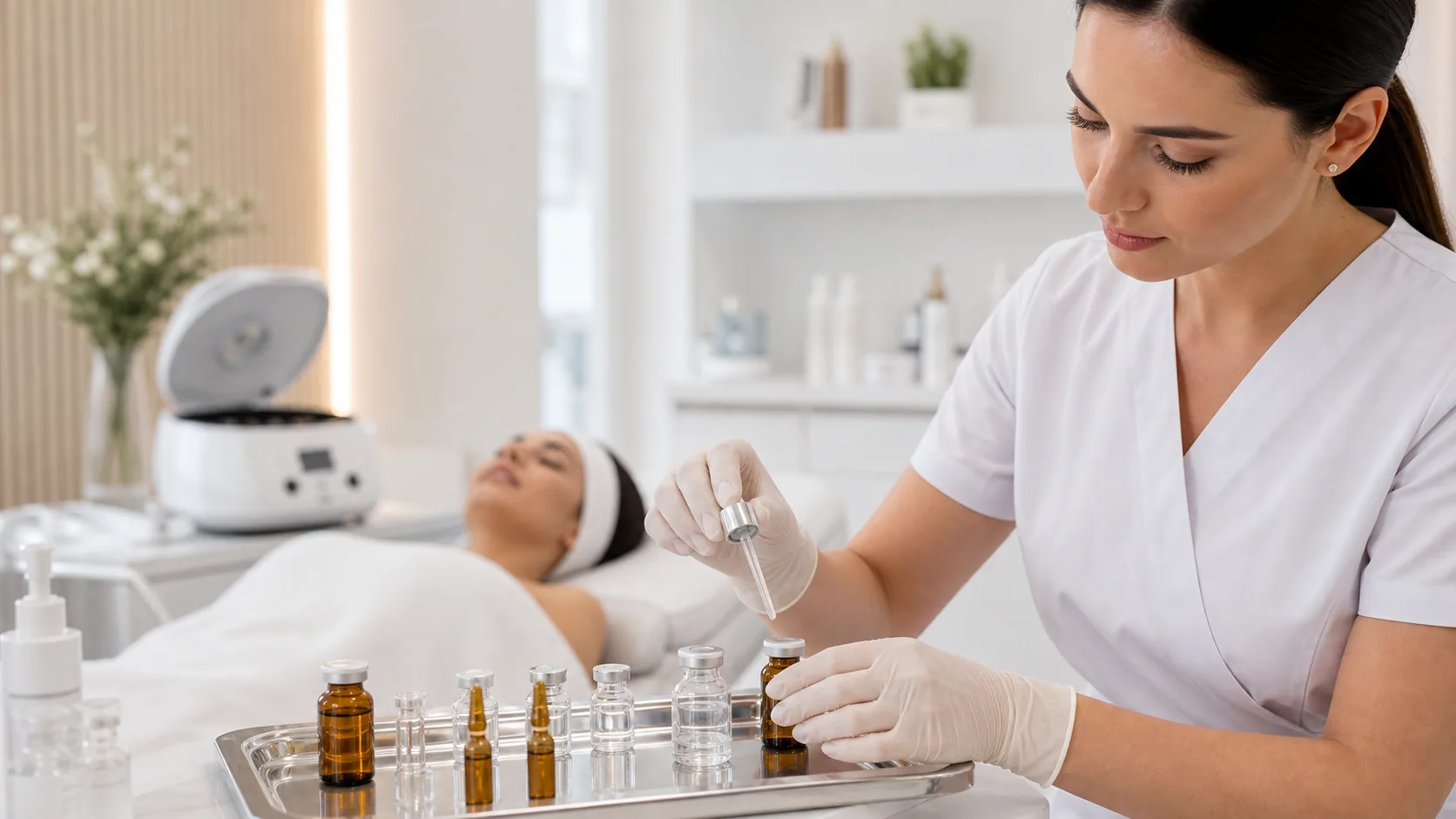 Dermaluxe PRP hizmetine uygun premium klinik görseli
