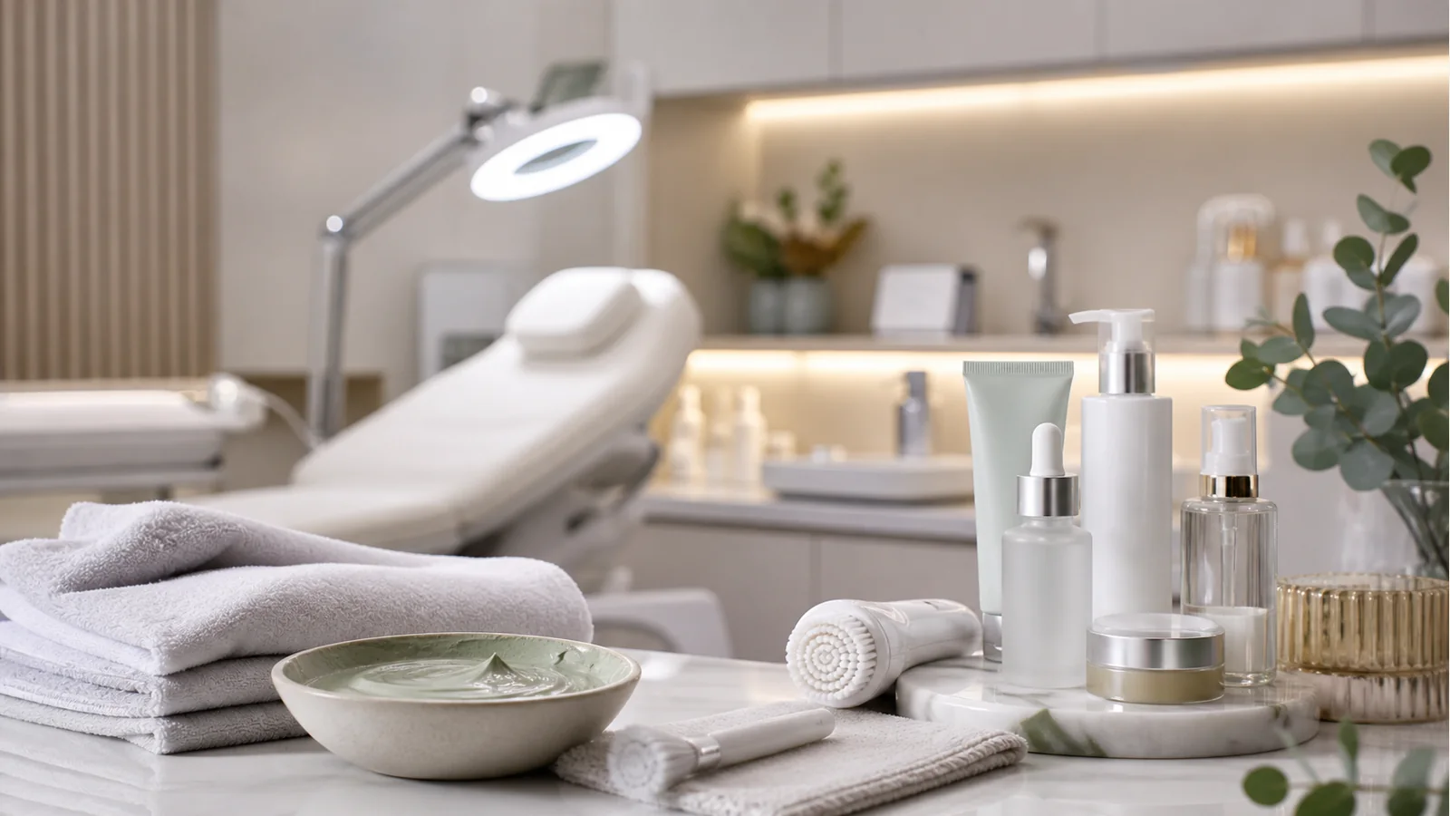 Dermaluxe Akne ve Gözenek Bakımı hizmetine uygun premium klinik görseli